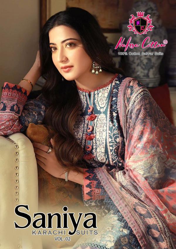 Nafisa Saniya Vol-02 – Karachi Dress Material